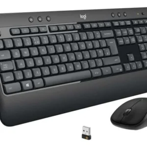 Logitech MK540 Advanced Wireless Keyboard and Mouse Combo, Carbon - Model No: 920-008685