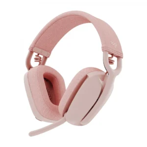 Logitech Zone Vibe 100 Bluetooth Over-ear Headphones, Rose - Model No: 981-001224
