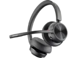 Poly Voyager Focus 2 Wireless Bluetooth Stereo Headset, Active Noise-Cancelling, MS Teams, USB-C + BT700C - Model No: 9T9J4AA
