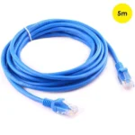 R & M Patch Cord CU Classic Unshielded CAT6 AWG26 LSZH Blue 5m