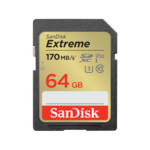 SanDisk Extreme SD UHS-I Card - 64GB