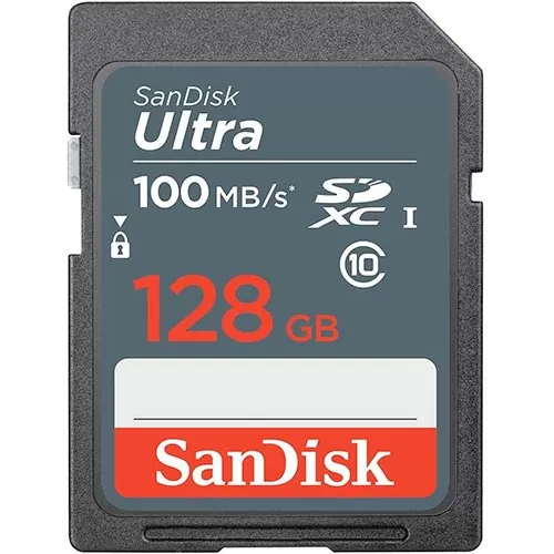 SanDisk Ultra SDXC UHS-I Card 100MBPS 128GB Class 10 - SDSDUNR-128G-GN3IN - Ivonix SanDisk Ultra SDXC UHS-I Card 100MBPS 128GB Class 10 - SDSDUNR-128G-GN3IN