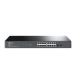 TP-Link JetStream 18-Port Gigabit Smart Switch with 16-Port PoE+ – Model No: TL-SG2218P