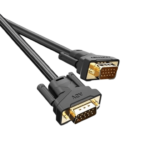 VGA(3+6) Male to Male Cable with ferrite cores 5M Black