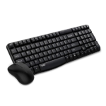 Rapoo X1810 Wireless Keyboard & Mouse Combo, Black