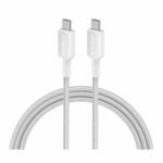 Anker 322 USB-A to USB-C Cable (3ft Braided) White