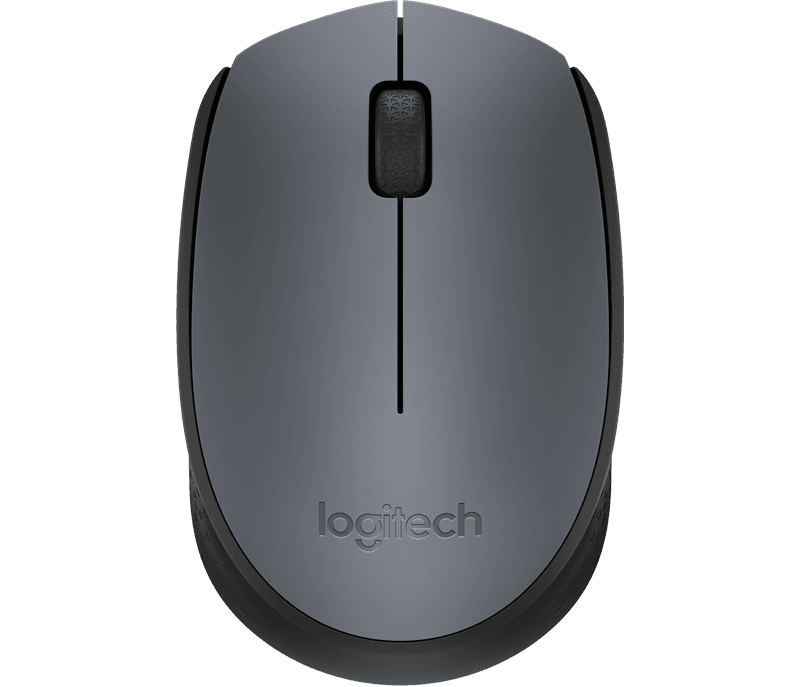 Logitech M170 Wireless Mouse, Grey - Model No: 910-004642