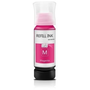 Epson 115 Magenta Ink Cartridge 70ml - for L8160, L8180 - Model No: C13T07D34A