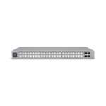 Ubiquiti USW-Pro-Max-48-PoE UniFi 48 port multi-gigabit PoE++ switch, with layer3 features and etherlighting , (16) 2.5 GbE ports including (8) PoE+ and (8) PoE++, (32) GbE ports including (24) PoE+ and (8) PoE++, (4) 10G SFP+ ports, 720W total PoE availability