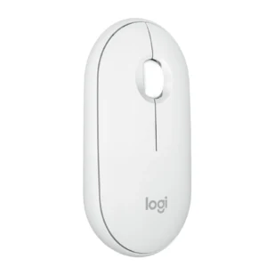 Logitech M350s Pebble Bluetooth Mouse, Tonal White - Model No: 910-007013