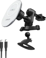 Anker PowerWave Magnetic Charging Car Mount Black+White