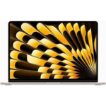 Apple MacBook Air M2, 8 core CPU – 10 core GPU, 8GB RAM, 512GB SSD, 15.3 inch, Starlight (MQKV3LL/A)