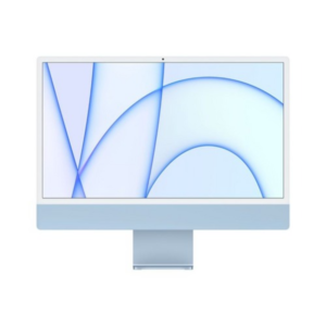 Apple iMac M3, 8 core CPU - 10 core GPU, 8GB RAM, 256GB SSD, 24 inch 4.5K Retina Display, Blue (MQRQ3X/A)